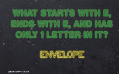 E 1 letter E