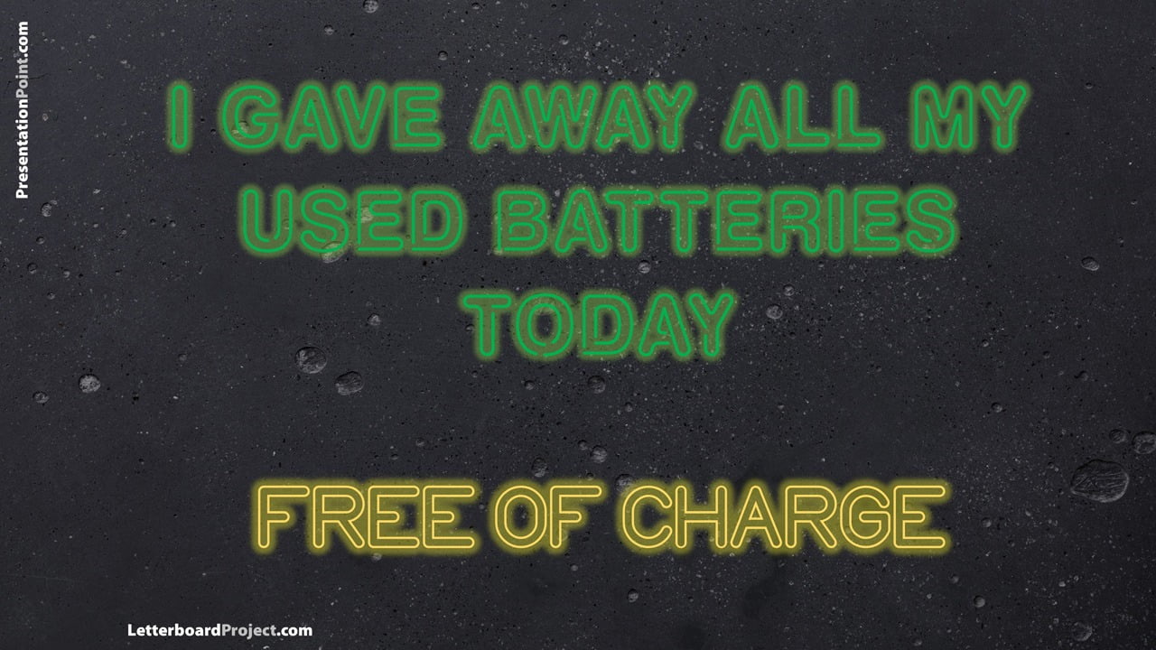 giving-away-used-batteries