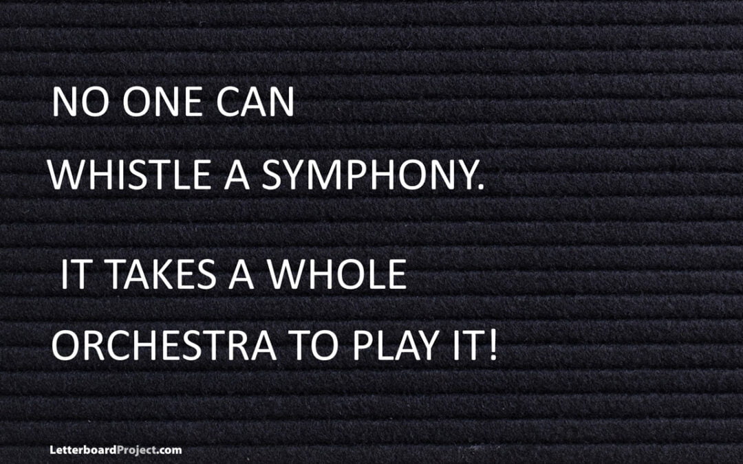 Whistle a symphony
