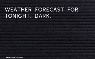 Weather forecast for tonight