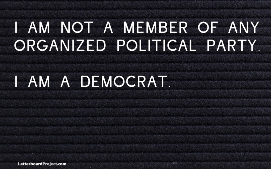 Organized political party