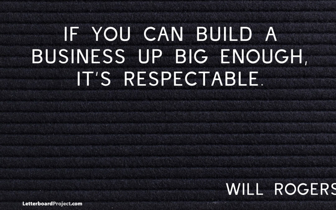 Build a business