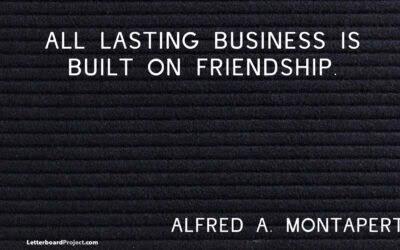 Business built on friendship