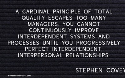 Cardinal principle